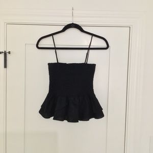 ZARA Smocked Tank